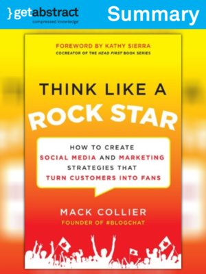 cover image of Think Like a Rock Star (Summary)